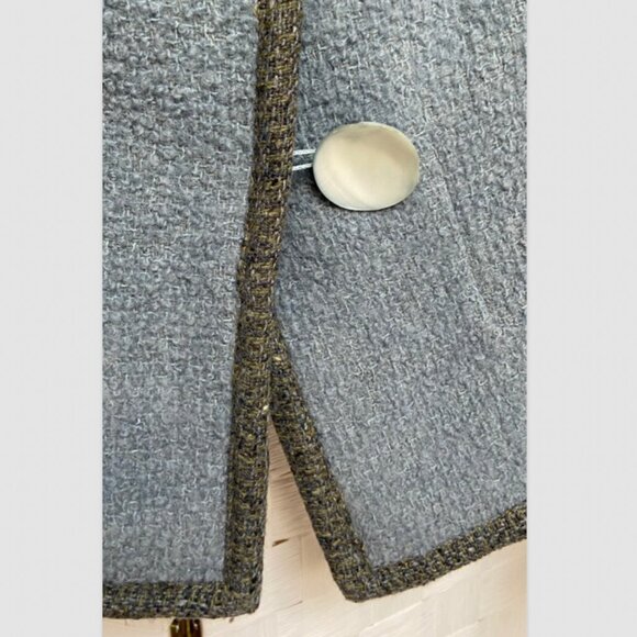 Rapsodia Blue Wool Blazer Size XS - Picture 3 of 6
